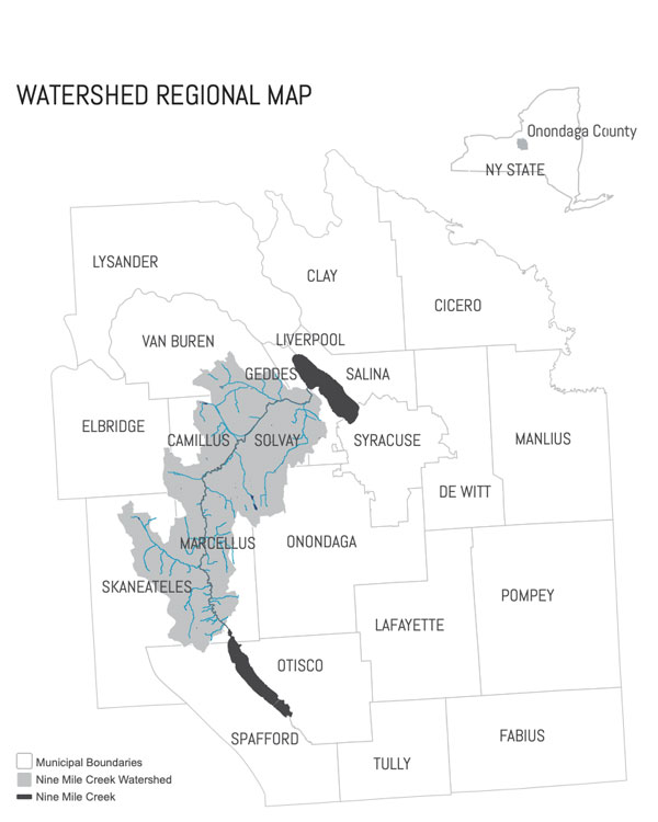 watershed map